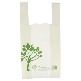 Sacchetto Canottiera Home Compost “Be Eco!” 30x40cm (100 Pezzi)