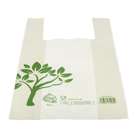 Sacchetto Canottiera Home Compost “Be Eco!” 30x40cm (100 Pezzi)