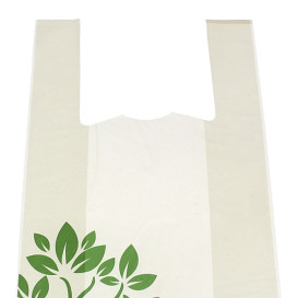 Sacchetto Canottiera Home Compost “Be Eco!” 30x40cm (100 Pezzi)