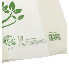 Sacchetto Canottiera Home Compost “Be Eco!” 35x45cm (100 Pezzi)