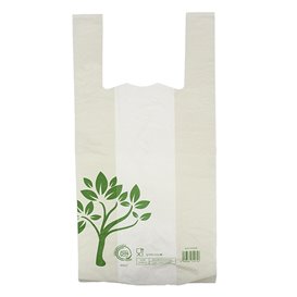 Sacchetto Canottiera Home Compost “Be Eco!” 35x45cm (100 Pezzi)