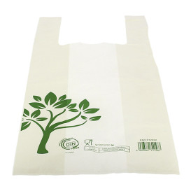 Sacchetto Canottiera Home Compost “Be Eco!” 35x50cm (100 Pezzi)