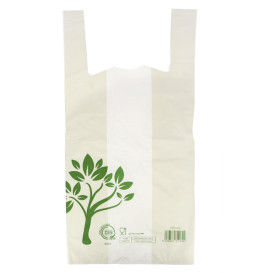 Sacchetto Canottiera Home Compost “Be Eco!” 50x60cm (100 Pezzi)