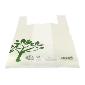 Sacchetto Canottiera Home Compost “Be Eco!” 50x60cm (100 Pezzi)