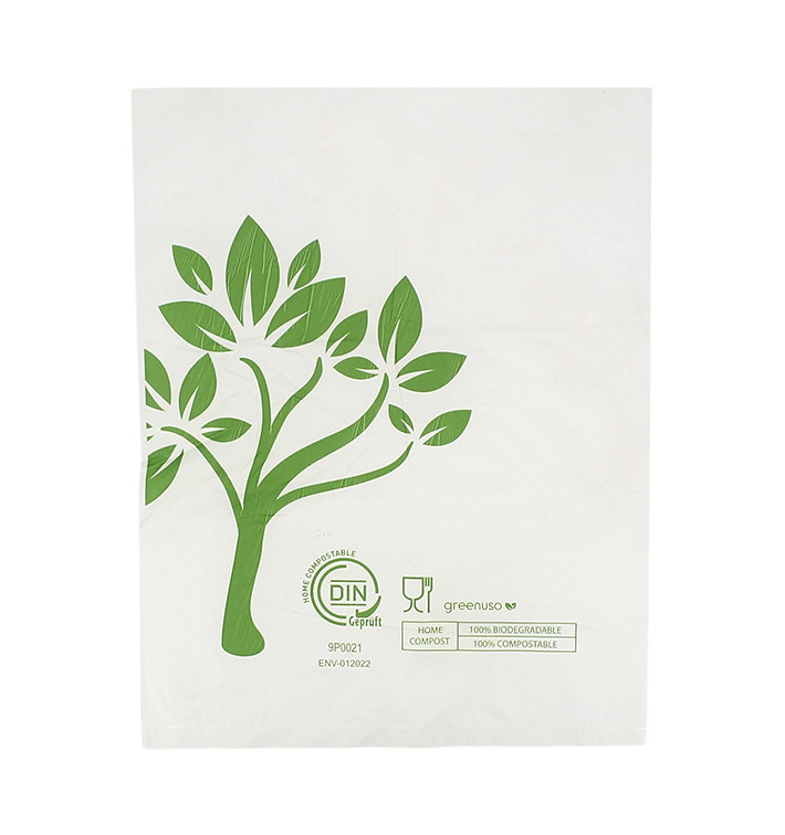 Sacchetti Home Compost “Be Eco!” 23x30,5cm (100 Pezzi) Sacchetti Home Compost “Be Eco!” 23x30,5cm (100 Pezzi)