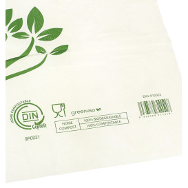 Sacchetti Manico Fustellato Home Compost “Be Eco!” 30x40cm (3.000 Pezzi)