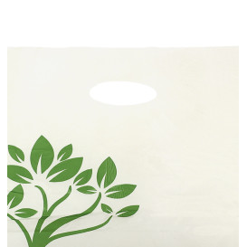 Sacchetti Manico Fustellato Home Compost “Be Eco!” 30x40cm (3.000 Pezzi)