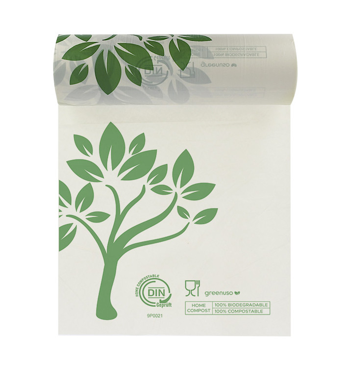 Rotoli Sacchetti senza manici Home Compost “Be Eco!” 25x37cm (500 Pezzi) Rotoli Sacchetti senza manici Home Compost “Be Eco!” 25x37cm (500 Pezzi)