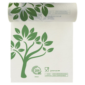 Rotoli Sacchetti senza manici Home Compost “Be Eco!” 30x40cm (500 Pezzi)