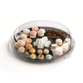 Vassoio di Plastica 6SC Marmo 30 cm (50 Pezzi)