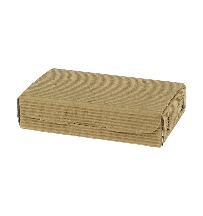 Scatola per Dolci e Praline Kraft 11x6,5x2,5cm 100g (100 Pezzi) Scatola per Dolci e Praline Kraft 11x6,5x2,5cm 100g (100 Pezzi)