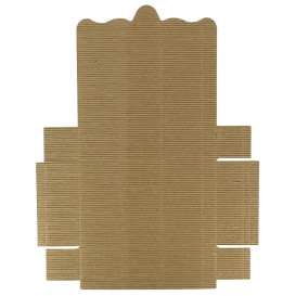 Scatola per Dolci e Praline Kraft 17x10x4,2cm 500g (100 Pezzi)