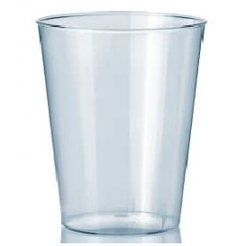 Bicchiere di Plastica Trasparente 180ml (50 Pezzi)