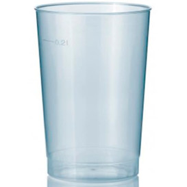 Bicchiere di Plastica Trasparente 200 ml (1000 Pezzi)