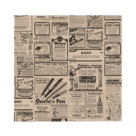 Carta Antigrasso Kraft Times 31x31cm (1000 Pezzi)