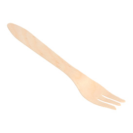 Forchetta di Legno 183mm (100 Pezzi)
