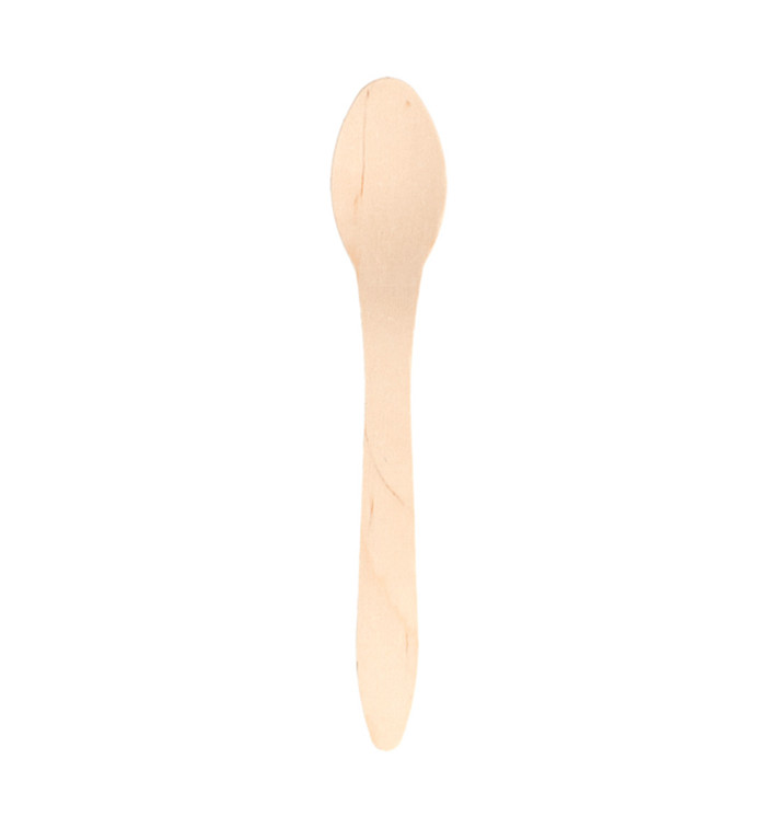 Cucchiaio di Legno 187mm (100 Pezzi) Cucchiaio di Legno 187mm (100 Pezzi)