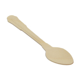 Cucchiaino di Legno per Caffè 120mm (100 Pezzi)