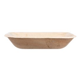 Vassoi Rettangolare in Foglia Palma 16x12,5x3 cm (25 Pezzi)