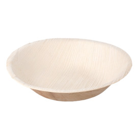 Ciotola in Foglia di Palma 16,5x3,5 cm (25 Pezzi)