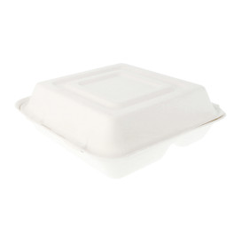 Contenitori Canna Zucchero 3S Bianco 250x250x75mm (50 Pezzi)