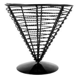 Cesti di presentazione Acciaio Ø180x175mm (1 Pezzi)