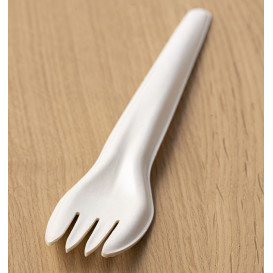 Forchetta di Carta Bianco 17cm (50 Pezzi)