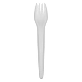 Forchetta di Carta Bianco 17cm (50 Pezzi)