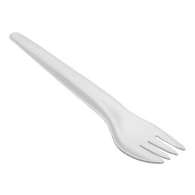 Forchetta di Carta Bianco 17cm (50 Pezzi)