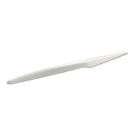 Coltello di Carta Bianco 17cm (50 Pezzi)