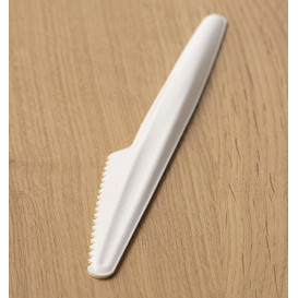 Coltello di Carta Bianco 17cm (50 Pezzi)