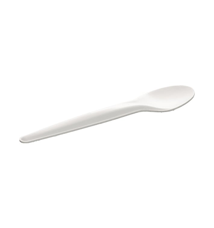 Cucchiaino di Carta Bianco 13cm (50 Pezzi) Cucchiaino di Carta Bianco 13cm (50 Pezzi)
