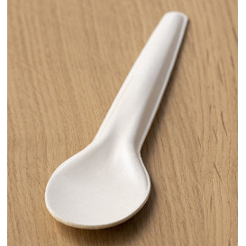 Cucchiaino di Carta Bianco 13cm (50 Pezzi)