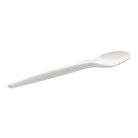 Cucchiaio di Carta Bianco 17cm (50 Pezzi)
