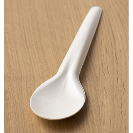 Cucchiaio di Carta Bianco 17cm (50 Pezzi)
