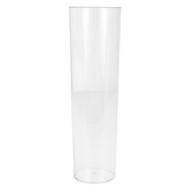 Bicchiere Plastica Degustazione Lungo Trasp. 4,5x10,5cm 130ml (20 Pezzi)