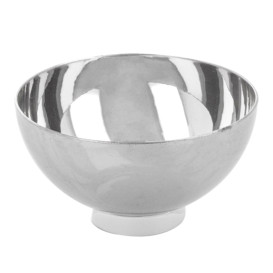 Ciotola Degustazione Plastica Argento 6,7x3,5cm 72ml (50 Pezzi)