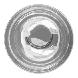 Ciotola Degustazione Plastica Argento 6,7x3,5cm 72ml (50 Pezzi)