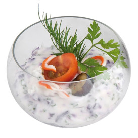 MiniCiotola Degustazione Esfera Grande Transp. 150 ml (100 Pezzi)