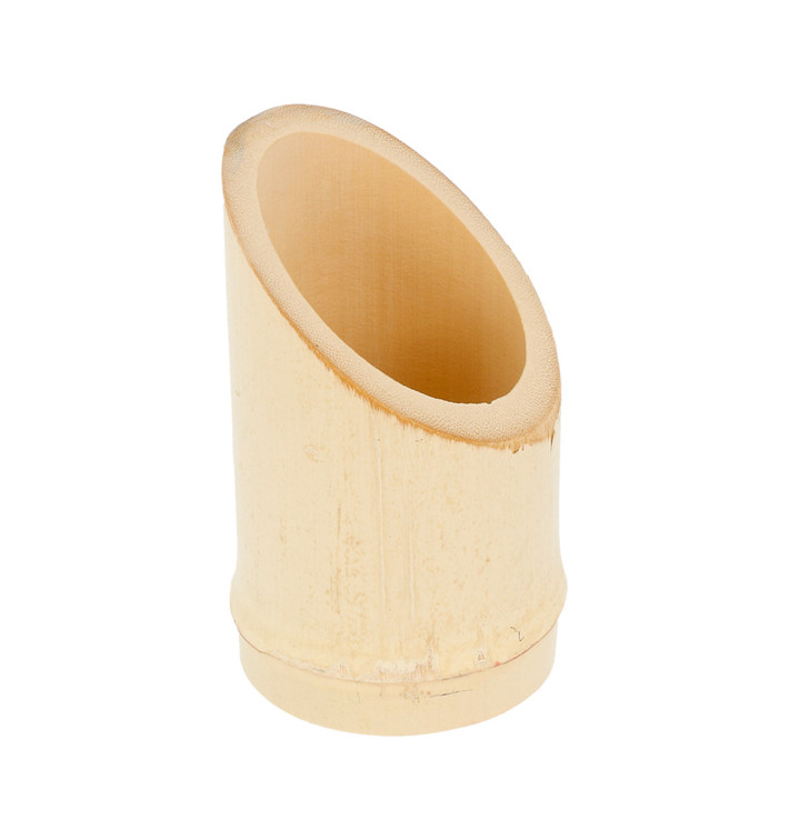 Bicchiere di Bambu Degustazione Troncato 5x9cm (200 Pezzi) Bicchiere di Bambu Degustazione Troncato 5x9cm (200 Pezzi)
