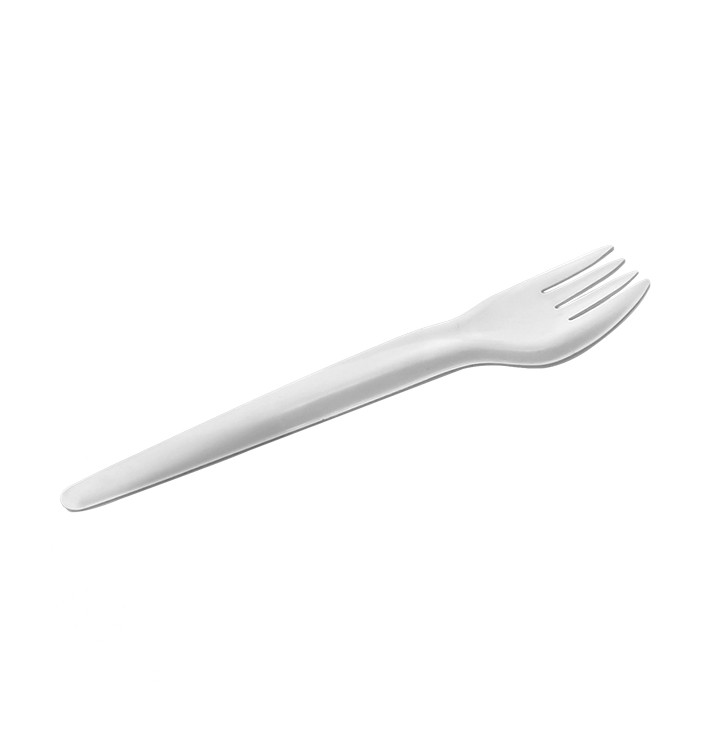 Forchetta di Carta Bianco 17cm (50 Pezzi) Forchetta di Carta Bianco 17cm (50 Pezzi)