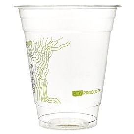Bicchiere Amido di Mais PLA "Green Stripe" 355ml (1.000 pezzi)