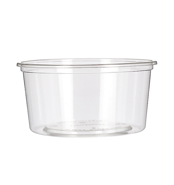 Contenitore Compostabile PLA Trasparente 360ml (600 Pezzi) Contenitore Compostabile PLA Trasparente 360ml (600 Pezzi)