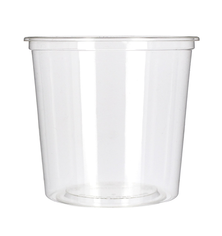Contenitore Compostabile PLA Trasparente 720ml (50 Pezzi) Contenitore Compostabile PLA Trasparente 720ml (50 Pezzi)