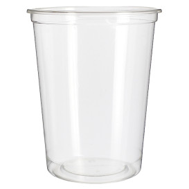 Contenitore Compostabile PLA Trasparente 960ml (50 Pezzi)