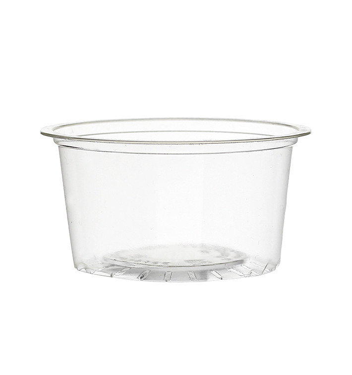 Contenitore per Salse PLA Trasparente 100ml (100 Pezzi) Contenitore per Salse PLA Trasparente 100ml (100 Pezzi)