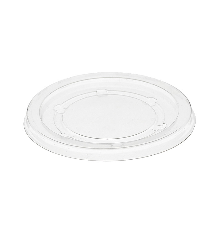 Coperchio Contenitore per Salse PLA 50, 80 e 100ml (50 Pezzi) Coperchio Contenitore per Salse PLA 50, 80 e 100ml (50 Pezzi)