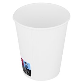Bicchiere di Carta ECO 8 Oz/240ml Bianco Ø8cm (50 Pezzi)
