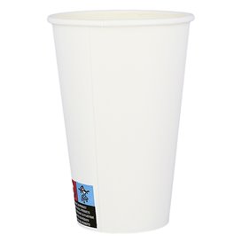 Bicchiere di Carta ECO 12Oz/360ml Bianco Ø8cm (1.000 Pezzi)