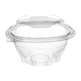 Insalatiera Ciotola Rotondo Coperchio PLA 375 ml (300 Pezzi)
